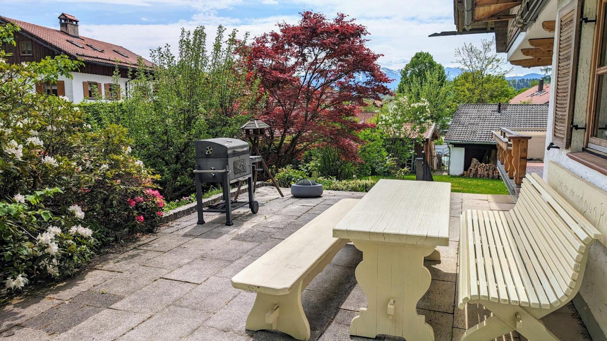 Romantisches Alpenchalet - Mit Sauna Und Kamin - Ruhig Und Zentral Bad Tölz Buitenkant foto
